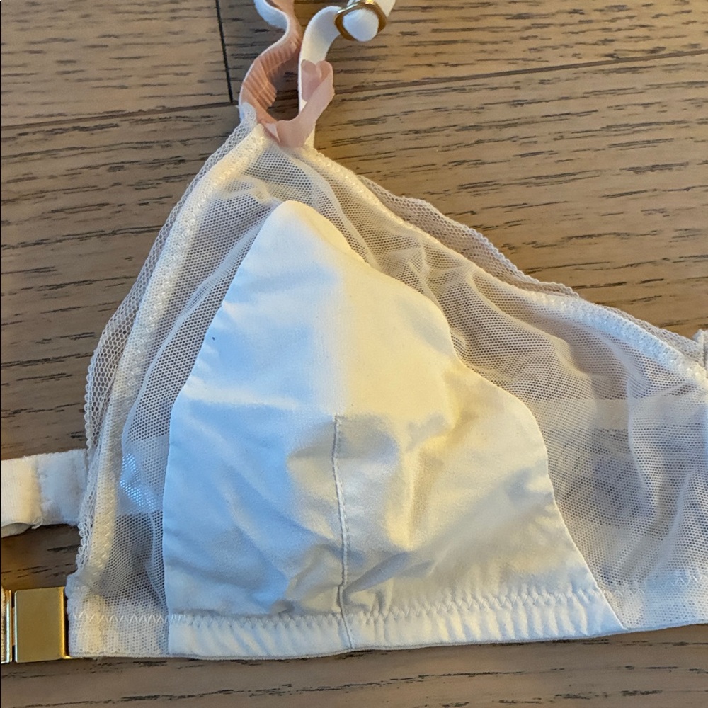 Princesses Tam Tam White Sheer Bralette - Picture 6 of 9